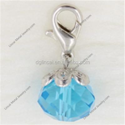 China Colorful Fashion Jewelry Turquoise December Birthstone Charms for sale