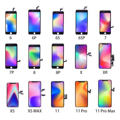 China high brightness & Good Touch LCD Screen For Iphone X Xs Xr Xs 11 12 Max pro Max Mini 5s 5 6 6s 7 8 plus LCD Display Screen Repalcements Display Mobile Phone LCD OLED liquid crystals for sale