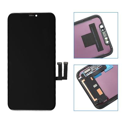 China high brightness & Brand New High Saturation Incell LCD For Iphone 11 Cell Phone LCDs OEM Tft Screen Combo Display Assembly Replacement for sale