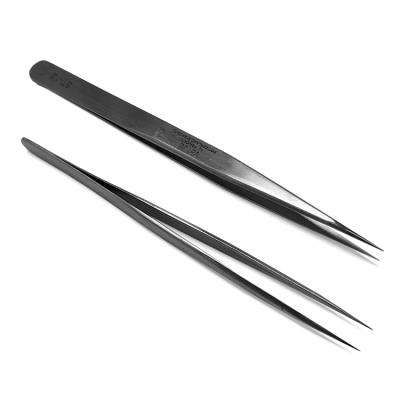 China Wholesale Unrated VETUS ST Tweezers Stainless Steel Tweezers Curved Tweezers for sale