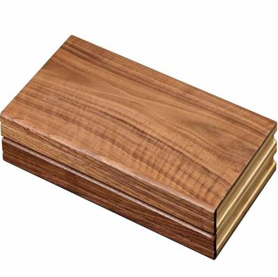 China Playing Rummy Tile Game 106 Wooden Tiles Travel Game Wooden Rummy Board Game Set for sale