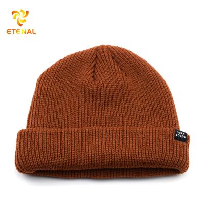 China COMMON Fisherman Beanie Hats for Men and Women, Beanie Daily Winter Thermal Hats Slapped Knit Skull Warm Hat, Gifts for Dad Mom for sale