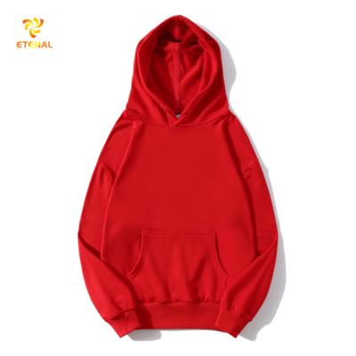 China Wholesale OEM Anti Shrink Sublimation Pullover Sweatshirts Logo Printing Plain Blank Unisex Sport Hoodies for sale