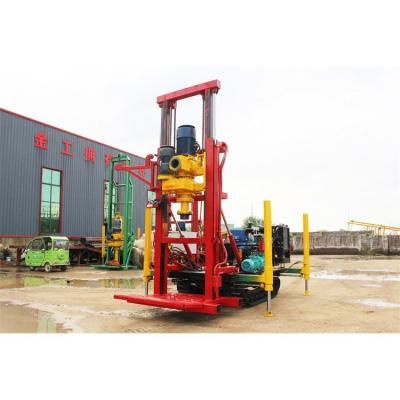 China Construction worksÂ   Good quality electric groundwater resources development farm water well drilling rigs for sale