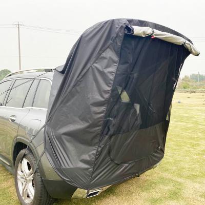 China Water Proof Extended Sunshade Travel Trunk Car Awning Rear Tent Outdoor Tents for sale