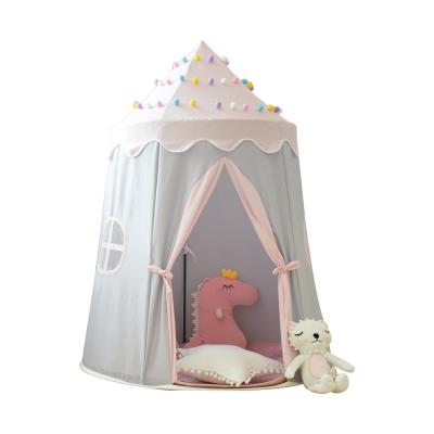 China Diagonal Tepee Type Indoor House Girl Baby Boy Girl Princess Castle Tepee Kids Tent for sale