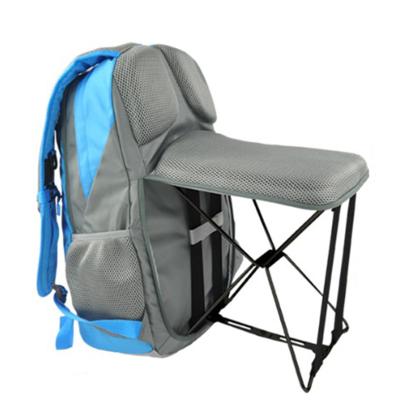 China camping & Multifunctional Sport Rise Hiking Outdoor Backpack With Folding Chair for sale