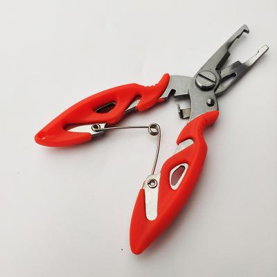 China Wholesale Light Weight Pliers Stainless Steel Fishing Tackle Fish Hike Tackle With Knife Curved Mouth Fishing Suppliers Set for sale