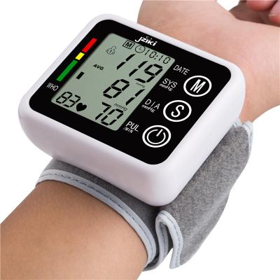 China Field BP Medical Apparatus Talking LCD Display Digital Wrist Watch Automatic Standing Blood Pressure Monitor for sale