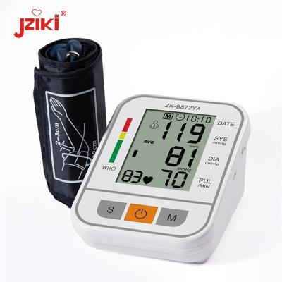 China Field JZIKI Medical Electronic Home Medical Devices Digital Blood Pressure Monitor Arm Style à venda