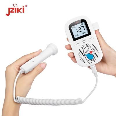 China Metal Fetal Heart Doppler Fetal Ultrasound Portable Fetal Doppler For Pregnant for sale