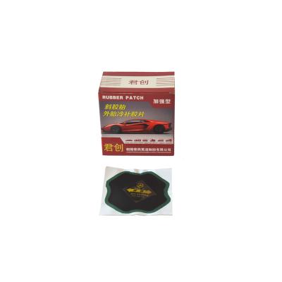 China Tubless Car Tire 128*128mm Radial Tire Repair Cold Patch For Car And Truck for sale