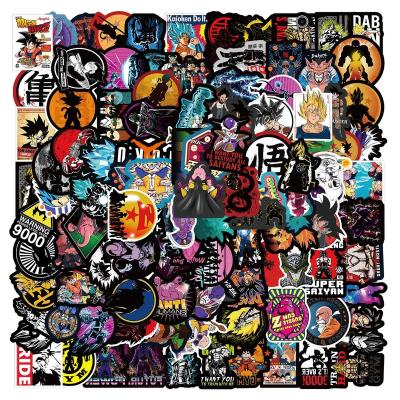 China Decorative Sticker 100 New Dragon Ball cartoon anime personality graffiti stickers luggage box notebook car decoration stickers for sale