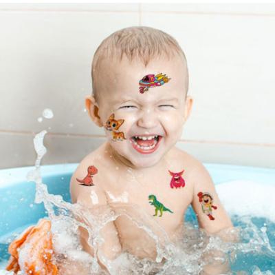 China Cartoon Sticker Waterproof  Tattoos Stickers for Child Kids ofFake Tattoosfor Body Sticker Temporary Cartoon Luminous for sale