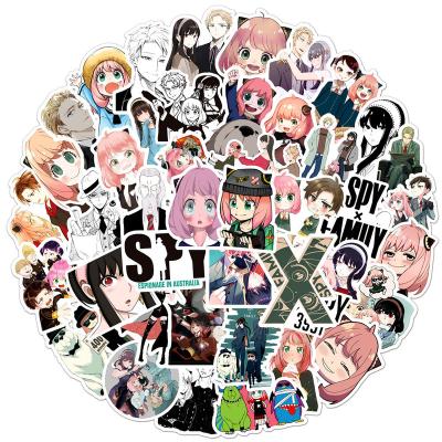 China Cartoon Sticker 50Pcs Anime Kaguya sama Love Is War Sticker For DIY Skateboard Guitar Door Laptop Car Bike Vinyl Cartoon Stickers for sale