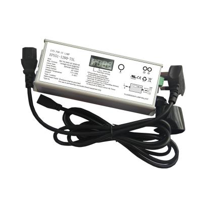 China Hot Selling Aluminum Alloy EPS51-1200-75L 84w High Power With Digital Count Timer Show Electronic UV Led Ballast for sale