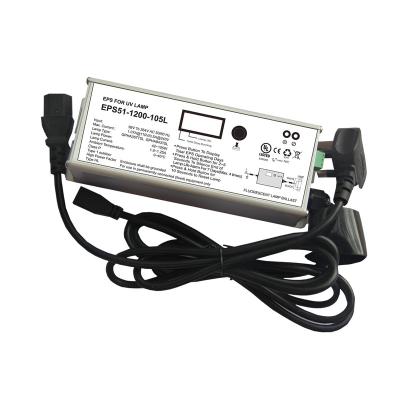 China High Quality EPS51-1200-105L Aluminum Alloy 116W With Digital Count Timer Show Electronic UV Ballast for sale