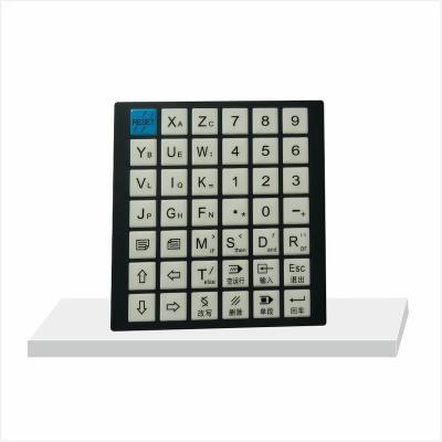 China Durable Factory Customized Membrane Switch Tactile Keypad , Pressure Switch Membrane Sticker for sale