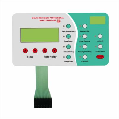 China Durable Custom Manufacturer OEM Service Appliance Control Membrane Switch Membrane Switch Keypad for sale