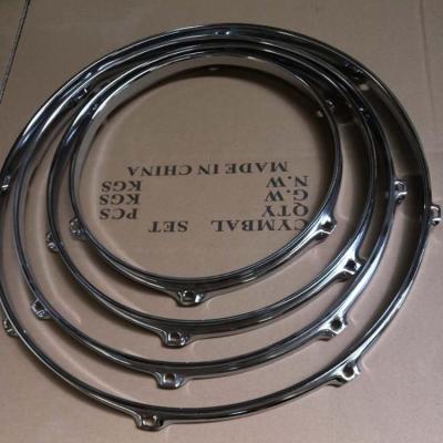 China Other Acoustic Drum Set Triple Flange Steel Hoops for sale