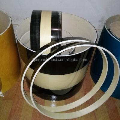 China Lacquered PVC wooden drum covers for sale