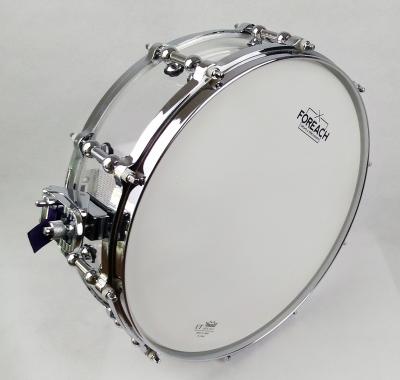 China The Other Clear Acrylic Small Flute Snare Drum 14