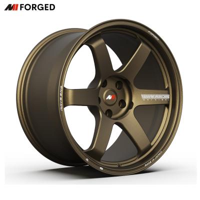 China Sport MN Forged 5x100 5x112 5x114.3 16 17 18 19 Bronze Forged Sport Car Rim TE Forged 20 Inch 37 Saga High Performance Track Wheels for sale