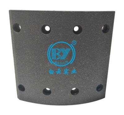 China Truck or bus cv. 19017 Drum Brake Pads For Truck DAF With E-mark And Link-test Report for sale