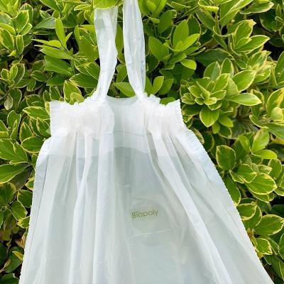 China American Style Disposable Biodegradable Clean Kitchen Drawstring Compostable Garbage Bag On Roll for sale