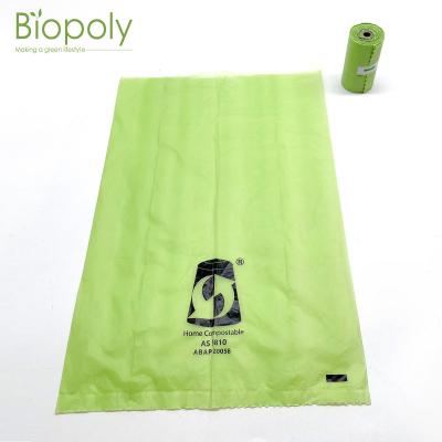 China Low Moq Factory Based Custom Plant Based Compostable Biodegradable Eco Friendly Outdoor Leakproof Bags Stocked 100% Cornstarch Pla Dog Pet Poop Poop Bags for sale