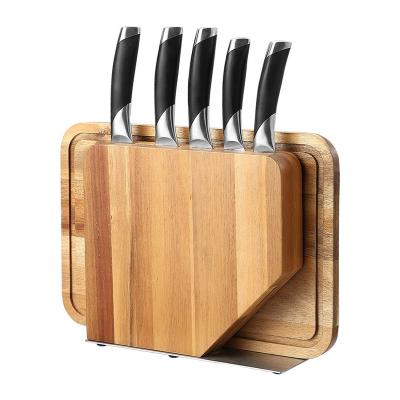 China Sustainable 6pcs Stainless Steel Kitchen Knife Set for sale