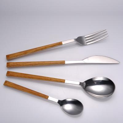 China High sustainable setting cutlery set anti-scalding stainless steel ABS to handle special knife and fork for steak for sale