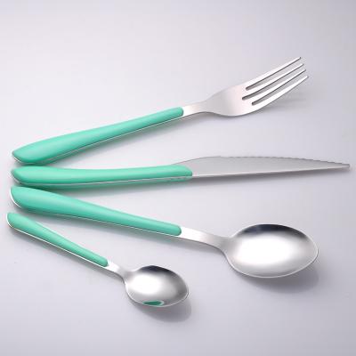 China Stainless Steel Cutlery Set Sustainable Exquisite Hotel Special Knife And Fork Set for sale