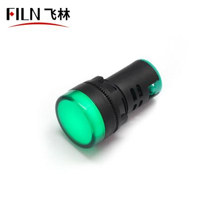 China Sports stadiums FILN IP65 waterproof 22mm 220v led plastic equipment led wireless indicator light for sale