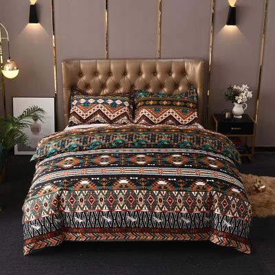 China 100% Nondisposable Ruikasi Microfiber Fancy Bohemia Bedding Sets Duvet Cover Set for sale