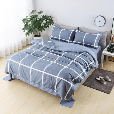 China RUIKASI RKSB-0381 Anti-Static Sheet Set 100% Cotton Duvet Cover Set 100% Cotton Bedding Set Cotton Duvet Cover for sale