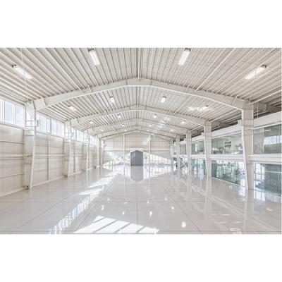 China Lightweight Steel Structure Prefab Warehouse Low Cost Steel Structure Workshop Industrial Warehouse zu verkaufen