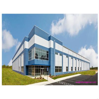 China Modern Metal Buildings Prefabricated Steel Structures Warehouse Metal Buildings Sheds Construction zu verkaufen