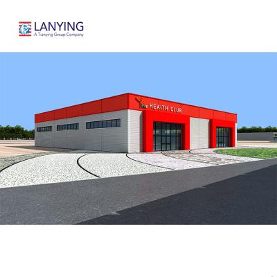 China Industrial Steel Structure Warehouse Workshop Hall Aircraft Steel Structure Hangar Price for sale