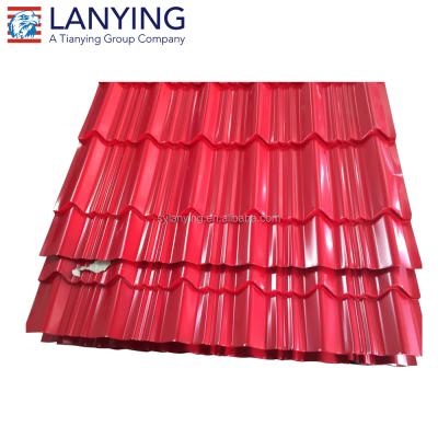 China Color steel plate cheap colored galvanized corrugated steel sheets for wall and roof L/C T/T are price 0.2mm-0.6mm best acceptable for sale