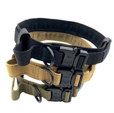 China Custom DETACHED Pet Collar Rope Collar Customize Tactical Dog Collar for sale