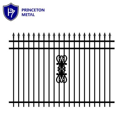 China Easily Assembled Aluminum Fence China Real Factory Produced with 100% Raw Aluminum Alloy and Powder Coating Surface with Long Durability for sale