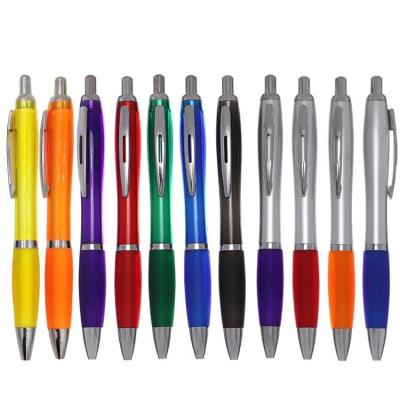 China Eco-Frendly Free Samples Advertising Customized Logo Promotional Plastic Ball Pen Promotional for sale