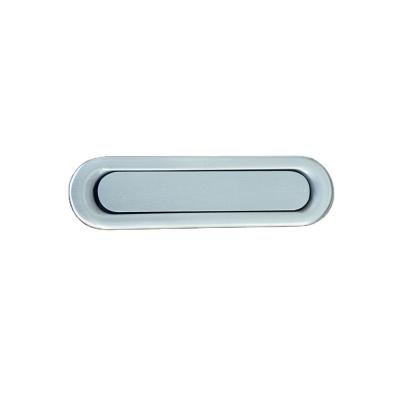 China tbz High Temperature Sealing Gloss Concealed Spring Handle Recessed Sliding Door Sideboard Furniture Drawer Embedded Spring Handle for sale