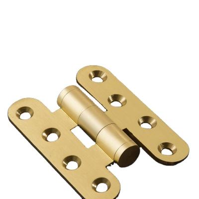 China High Temperature Sealing Gloss Customize Pure Copper Hinge Copper Material Folding Shelf Door Hinge Cabinet Hinges for sale