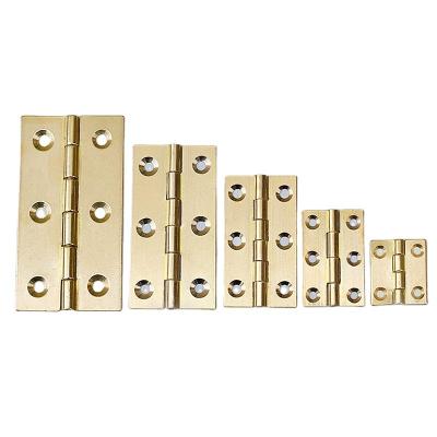 China Gloss Copper Hardware Copper Folding Cabinet Door Hinge Shower High Temperature Sealing Pure Copper Door Hinge for sale