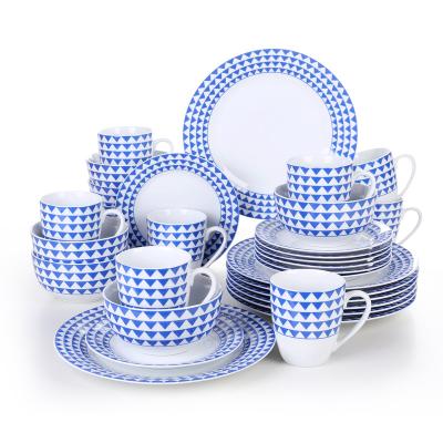 China Disposable Integrated Circuit Luxury Restaurant Use Fine China Porcelain Dinner Tableware Set With Lowest Price for sale