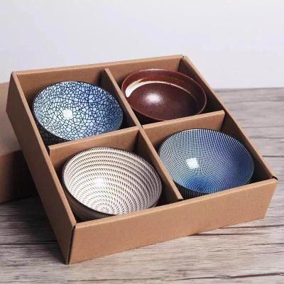 China Disposable Wholesale Price Bowls Hotel And Restaurant Dishes Ceramic Hand Painted Tableware Set for sale