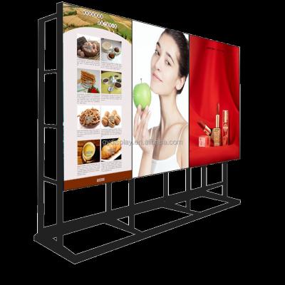 China Split Screen Display Factory Anti-Splicing LCD Screen OEM ODM Ultra Narrow Bezel Video Wall Advertising Splicing Display 75 inch scratch for sale