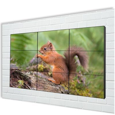 China Factory 32 inch xxx lcd indoor wall 2x2 3x3 4x4 1080P Video Splicing Screen For Retail Store Mall Showcase Showcase for sale